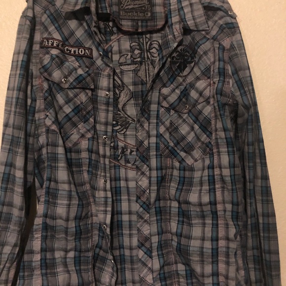 Affliction Other - Men’s Affliction button down shirt